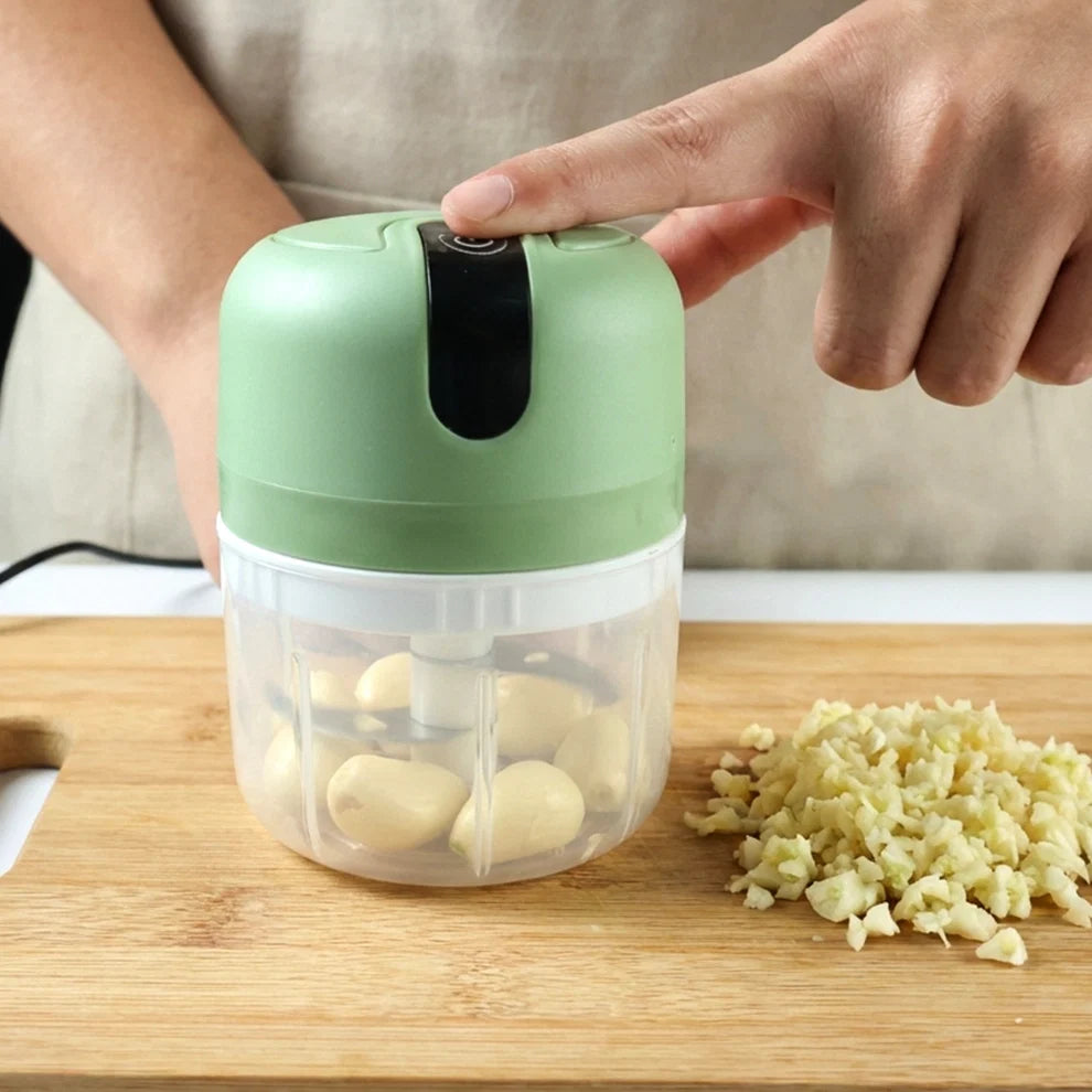 Mini Electric Food Processor & Vegetable Chopper