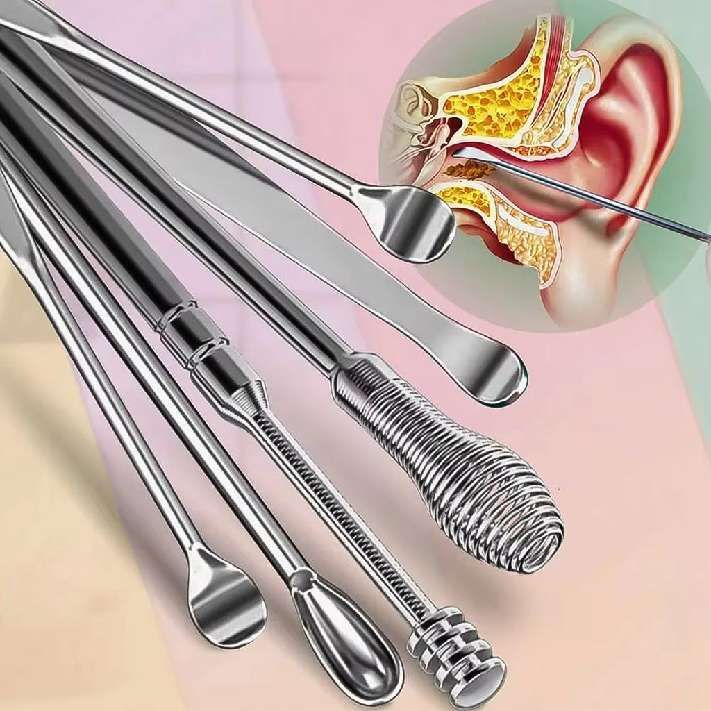6-in-1 Ear Wax Cleaner