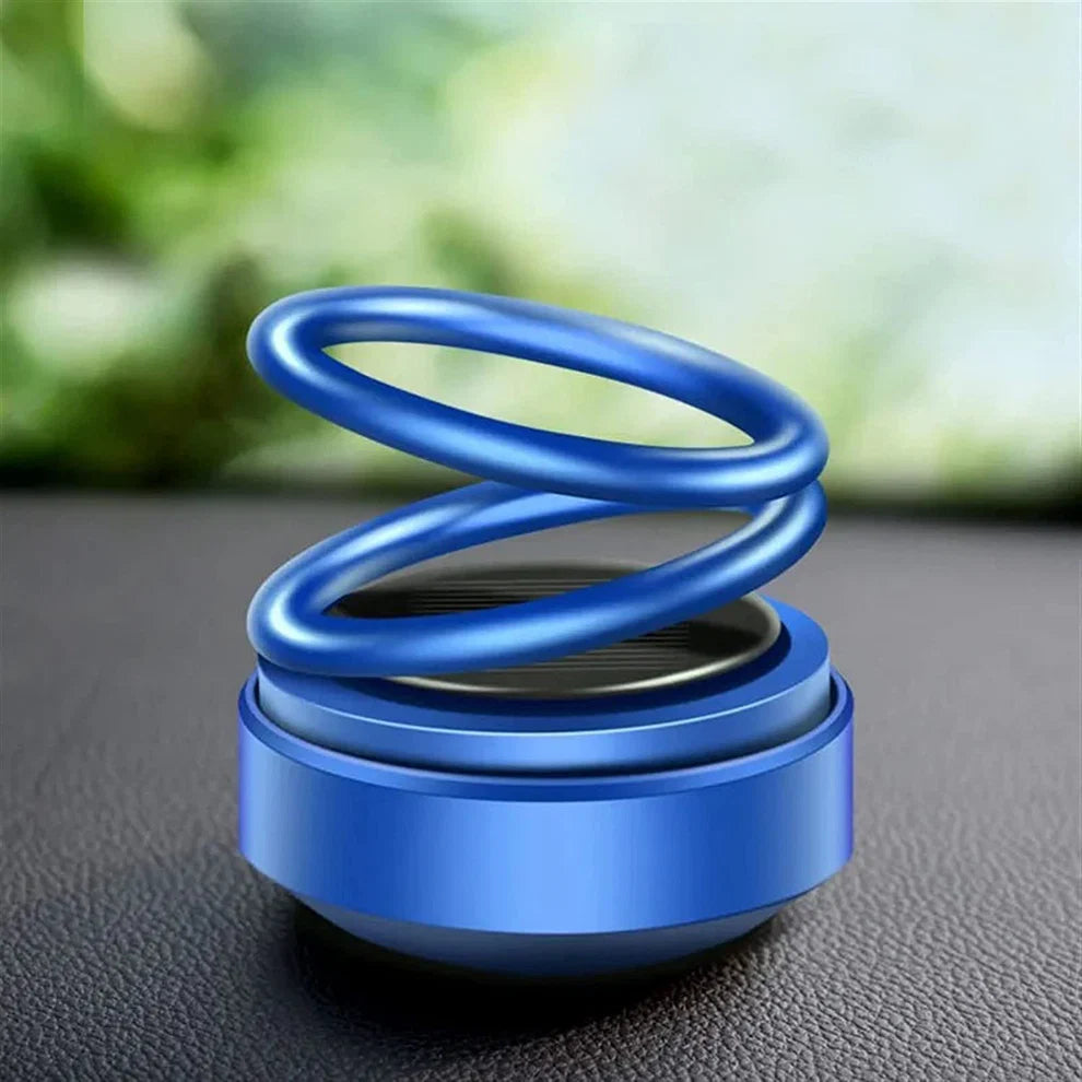 Solar Car Aroma Diffuser 360° Rotating Design.