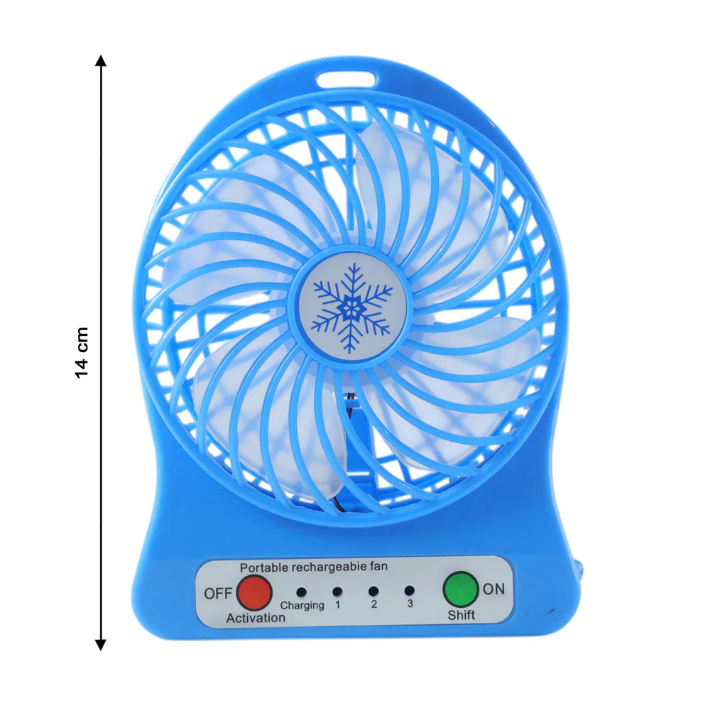 Portable Rechargeable Mini Table Fan