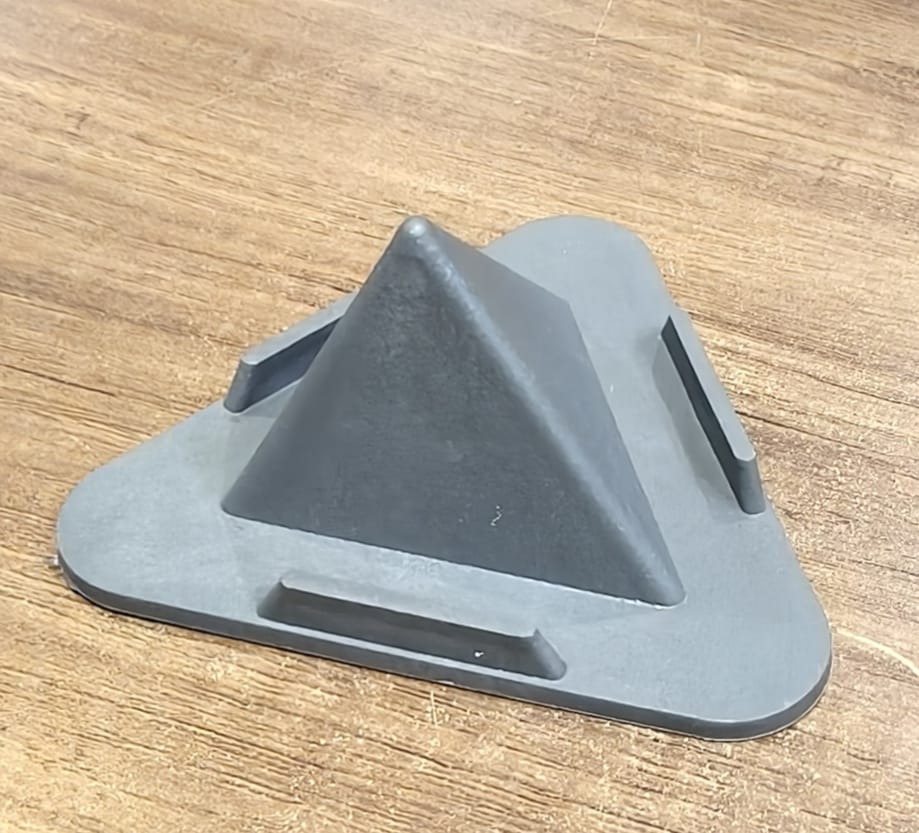 Pyramid Black Mobile Stand with