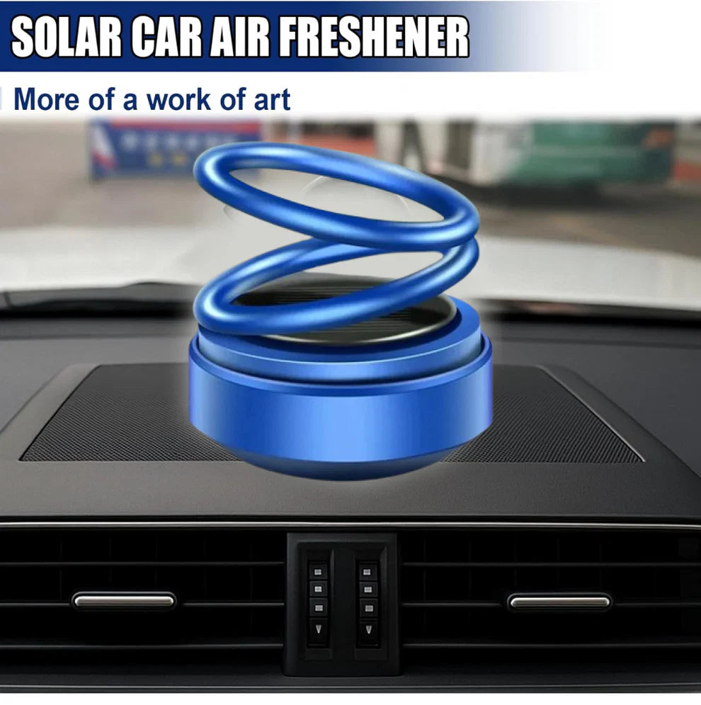 Solar Car Aroma Diffuser 360° Rotating Design.